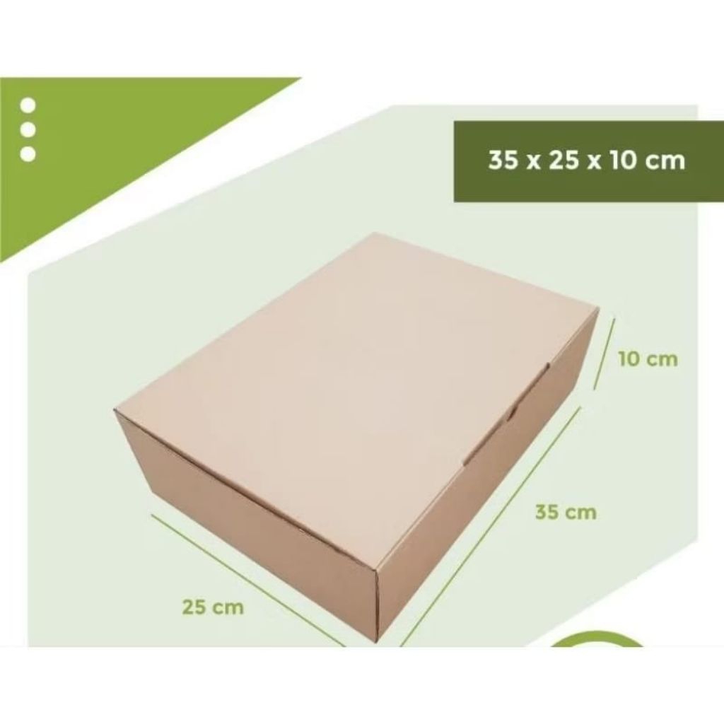Kardus 35x25x10 CM Karton 35x25x10 CM Kardus Die Cut Kardus Diecut Kardus 35 x 25 x 10 cm Karton 35 