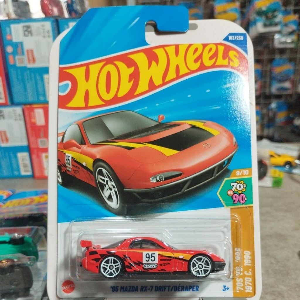 hotwheels ’95 MAZDA RX-7 DRIFT/DERAPER