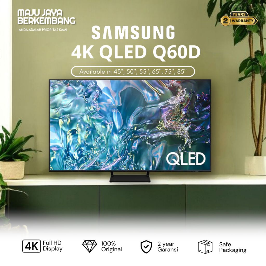 SAMSUNG QLED 43Q60D  4K Smart Tv 43 Inch - q60d