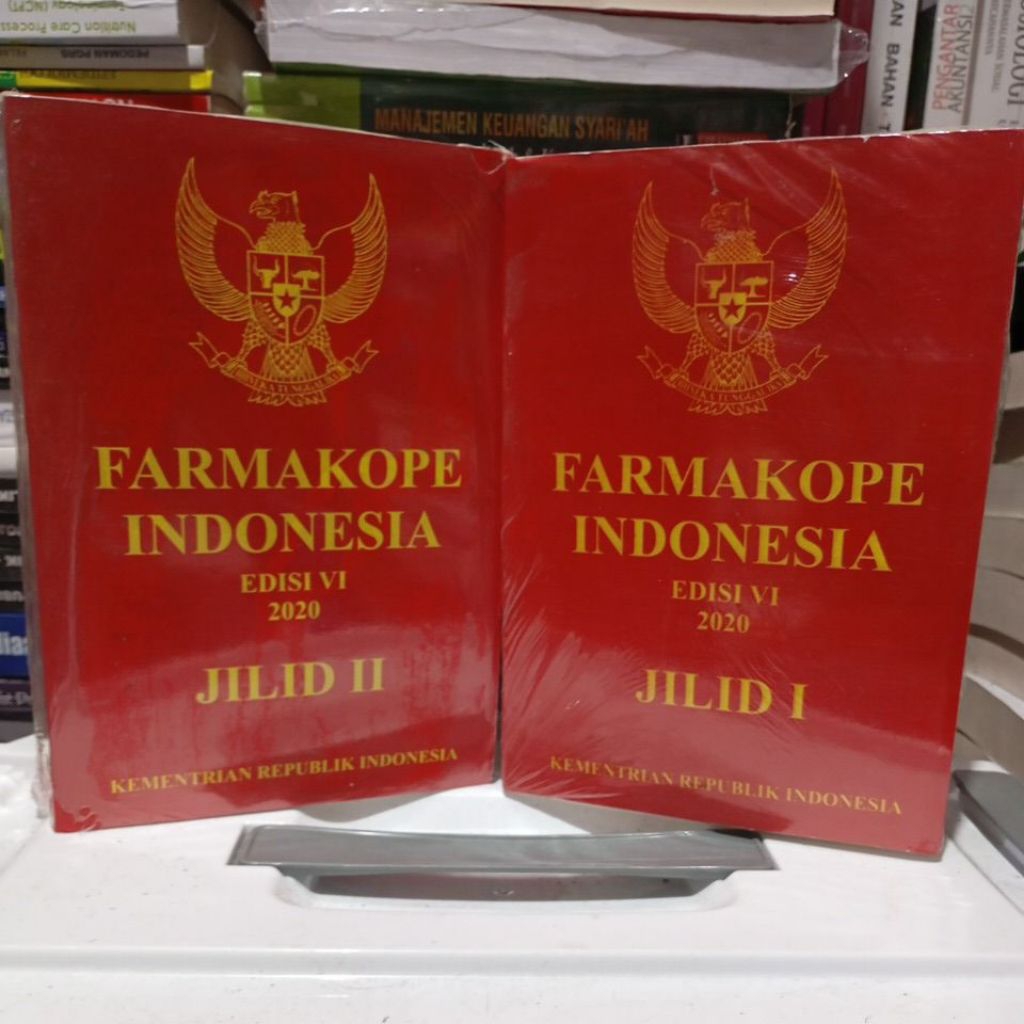 PAKET FARMAKOPE INDONESIA EDISI 6 JILID 1 & 2