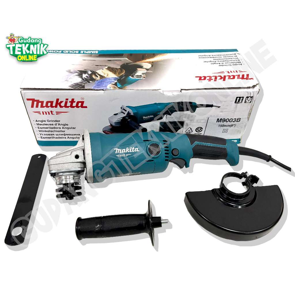 MAKITA Mesin Gerinda Tangan 6" MAKITA M9003B / Mesin Gerinda Gurinda Tangan 6 Inch Angle Grinder Ger