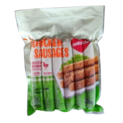 Belfoods Sosis Ayam SP Frozen Food - 200 Gr Chicken Sausage