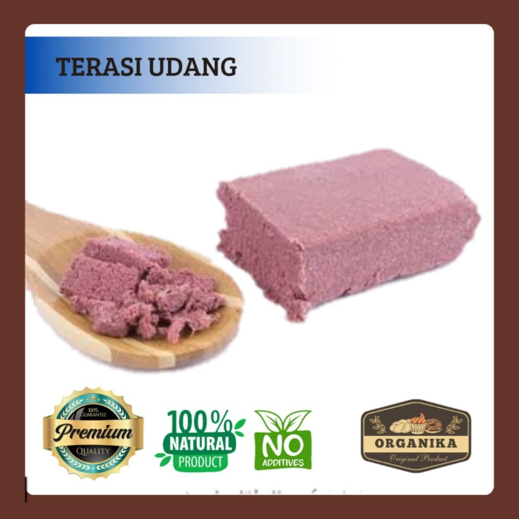 Terasi Udang / Belacan (fermentasi udang) 250gr