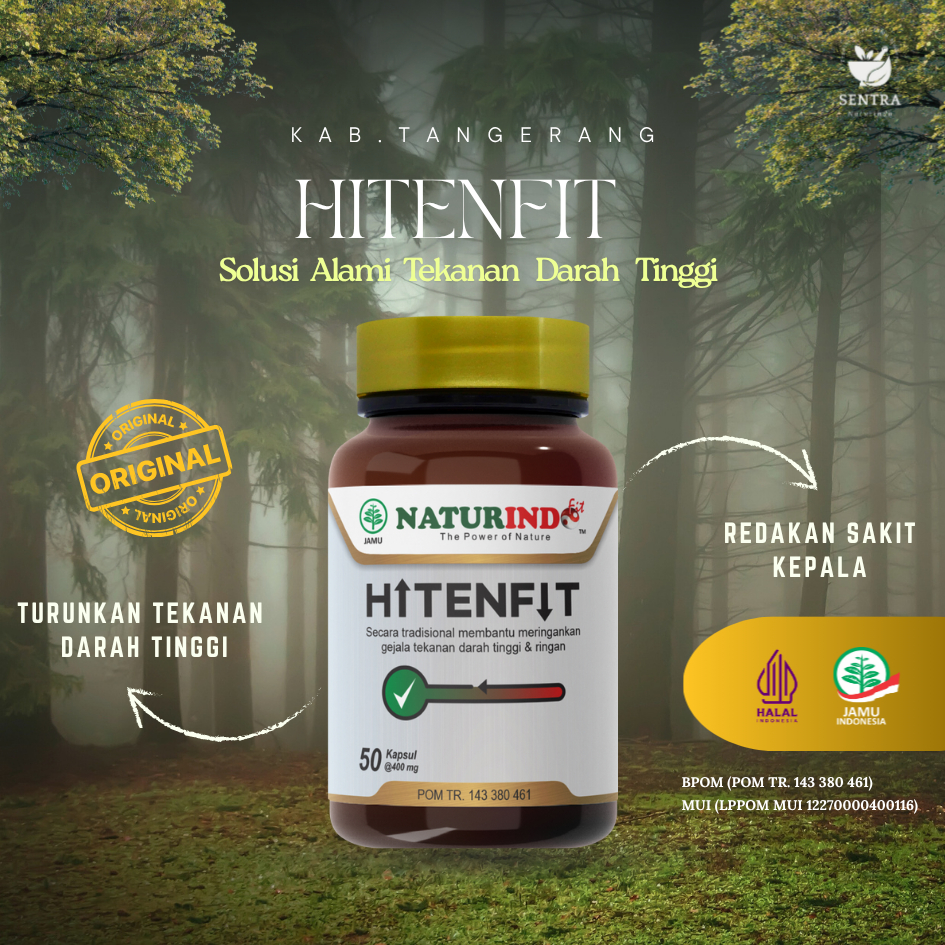 Obat Herbal Hitenfit Obat Herbal Darah Tinggi Darah Rendah Obat Hipertensi Penurun Darah tinggi Pusi