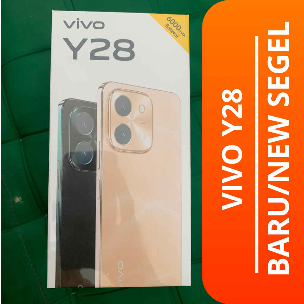 HP BARU VIVO Y28 6+6/128GB / VIVO Y28 HP BARU / NEW SEGEL NO REPACK