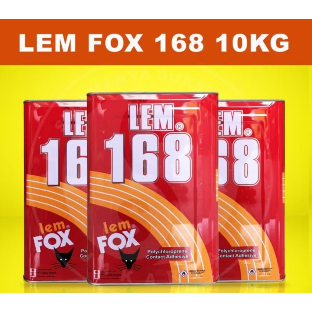 LEM FOX-LEM KUNING-LEM SERBAGUNA-LEM  FOX 168-LEM HPL-LEM KAYU-10KG