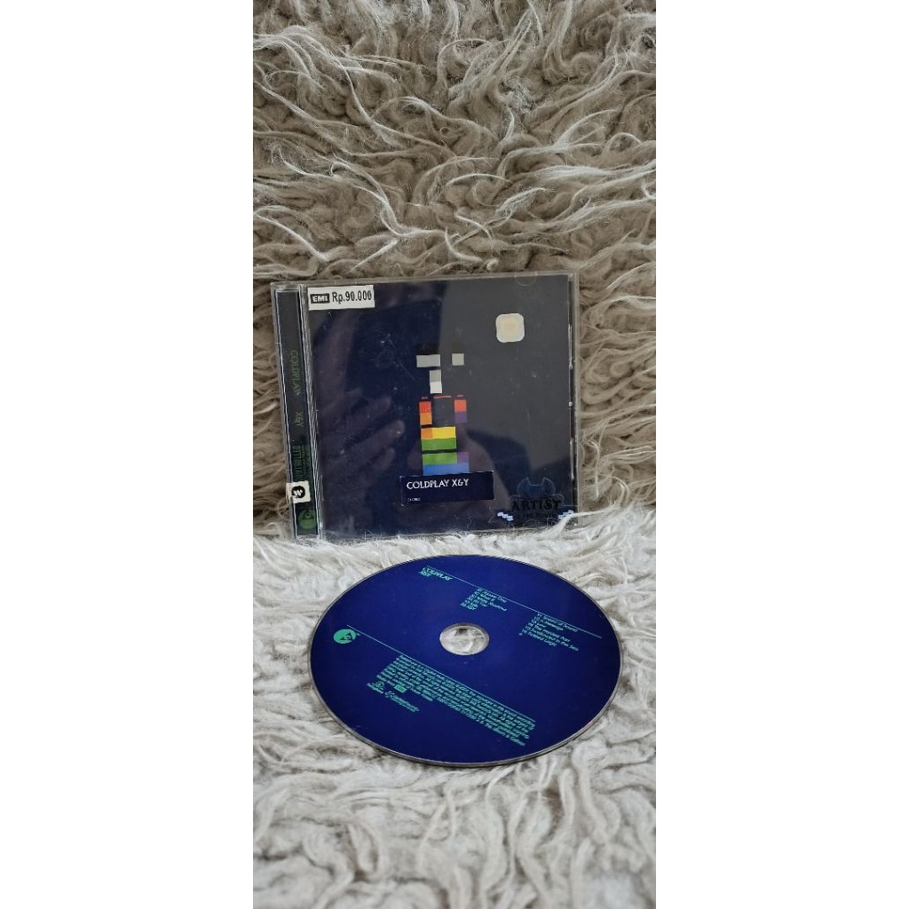 coldplay x & y kaset cd