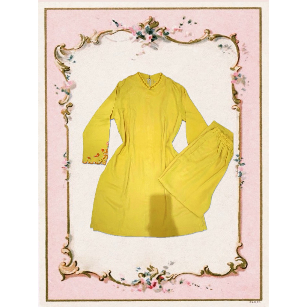 Preloved One Set Baju Kurung Melayu