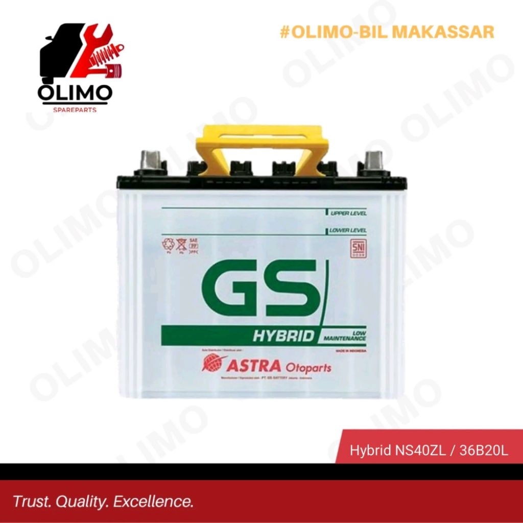 GS ASTRA Hybrid NS40ZL / 36B20L AKI MOBIL