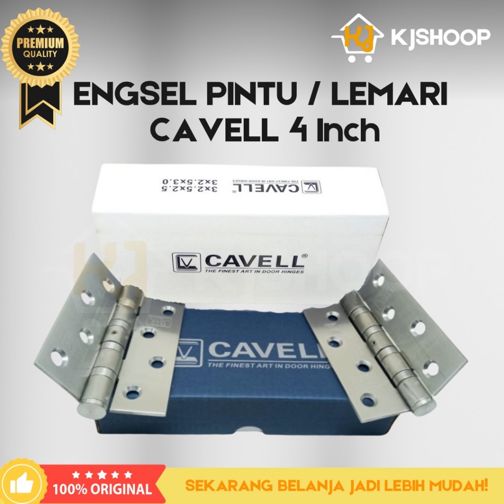 Engsel Pintu / Engsel Lemari Cavell 4" (Inch)