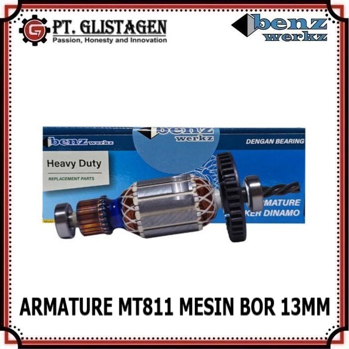 BENZ Armature MT811 Angker Dinamo Mesin Bor Tangan Listrik Impact 13mm Electric Hand Drill For Makte