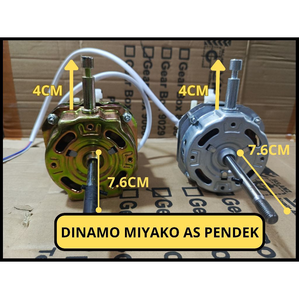 DINAMO KIPAS ANGIN MIYAKO AS PENDEK