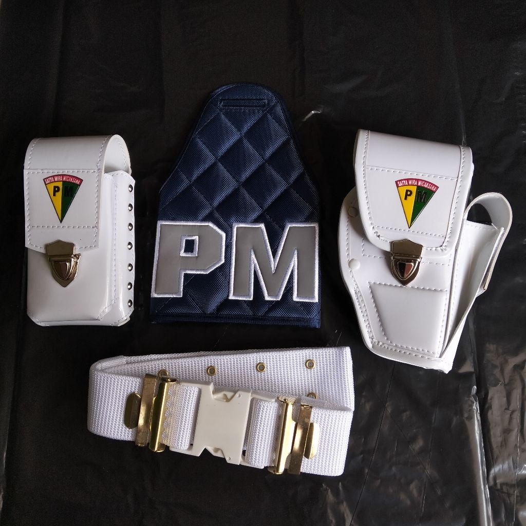 kopel pm putih lengkap aksesoris