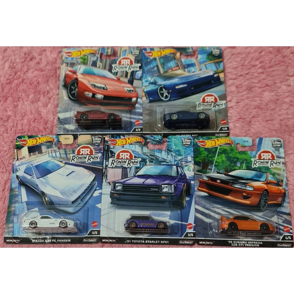 hotwheels premium set ronnin run