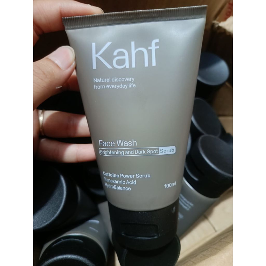 sabun cuci muka kahf 100ml sabun cuci muka cowok