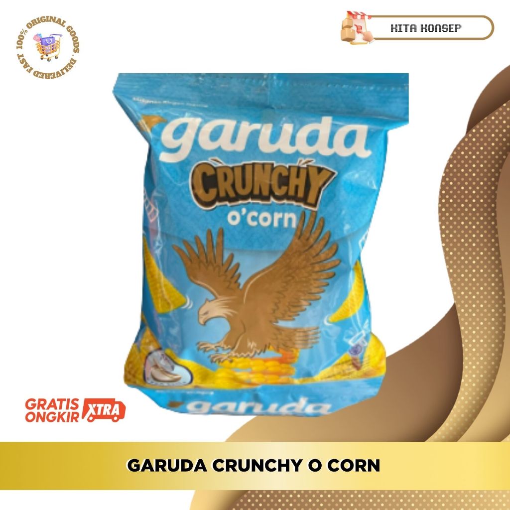 Garuda O'Corn 21gr - Renceng Isi 10 Pcs / Garuda O Corn Renceng