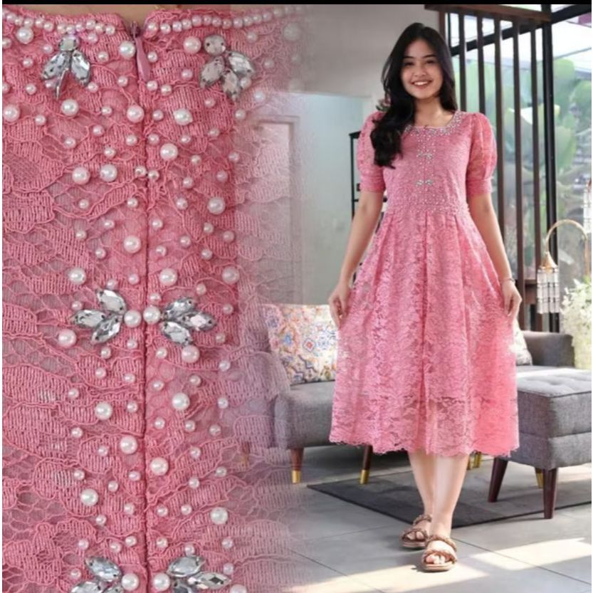 New Dres Natal Model Terbaru Dres Kondangan Remaja Premium Adem Dres Pesta Perempuan