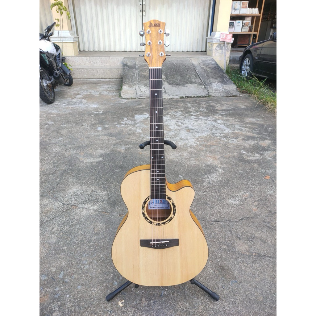Gitar Dluxe DF-100 TRANSKUSTIK Original