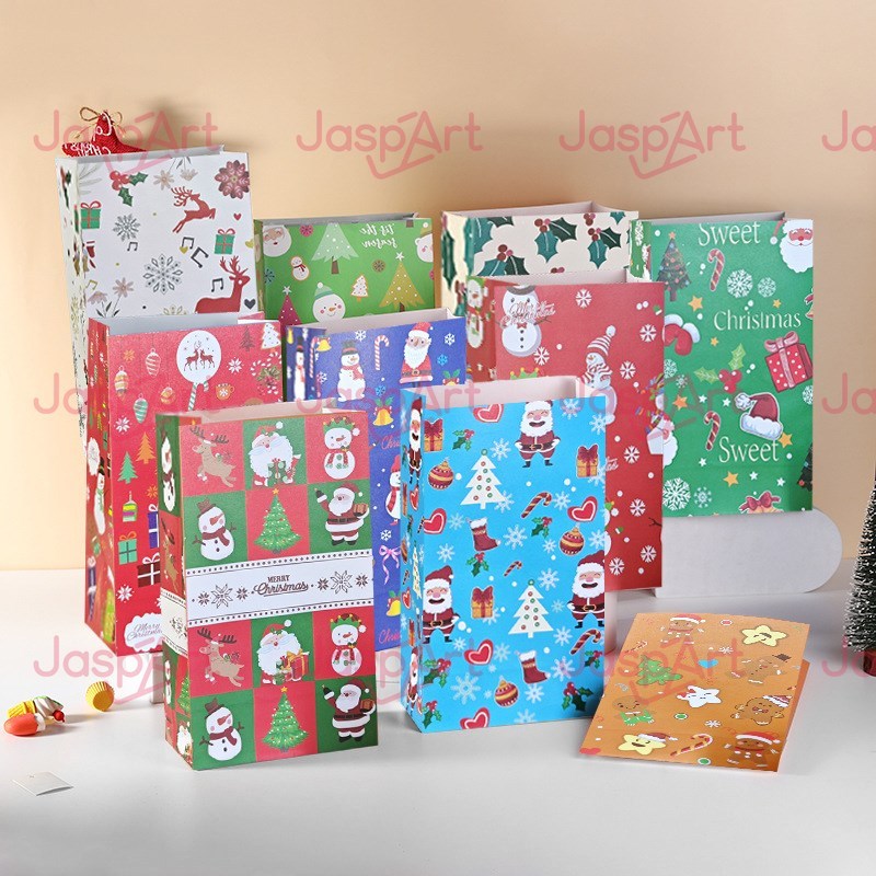 Ready Kertas Kado Spesial Natal Hadiah hampers Bungkus Kado Aksesoris Dekorasi Natal