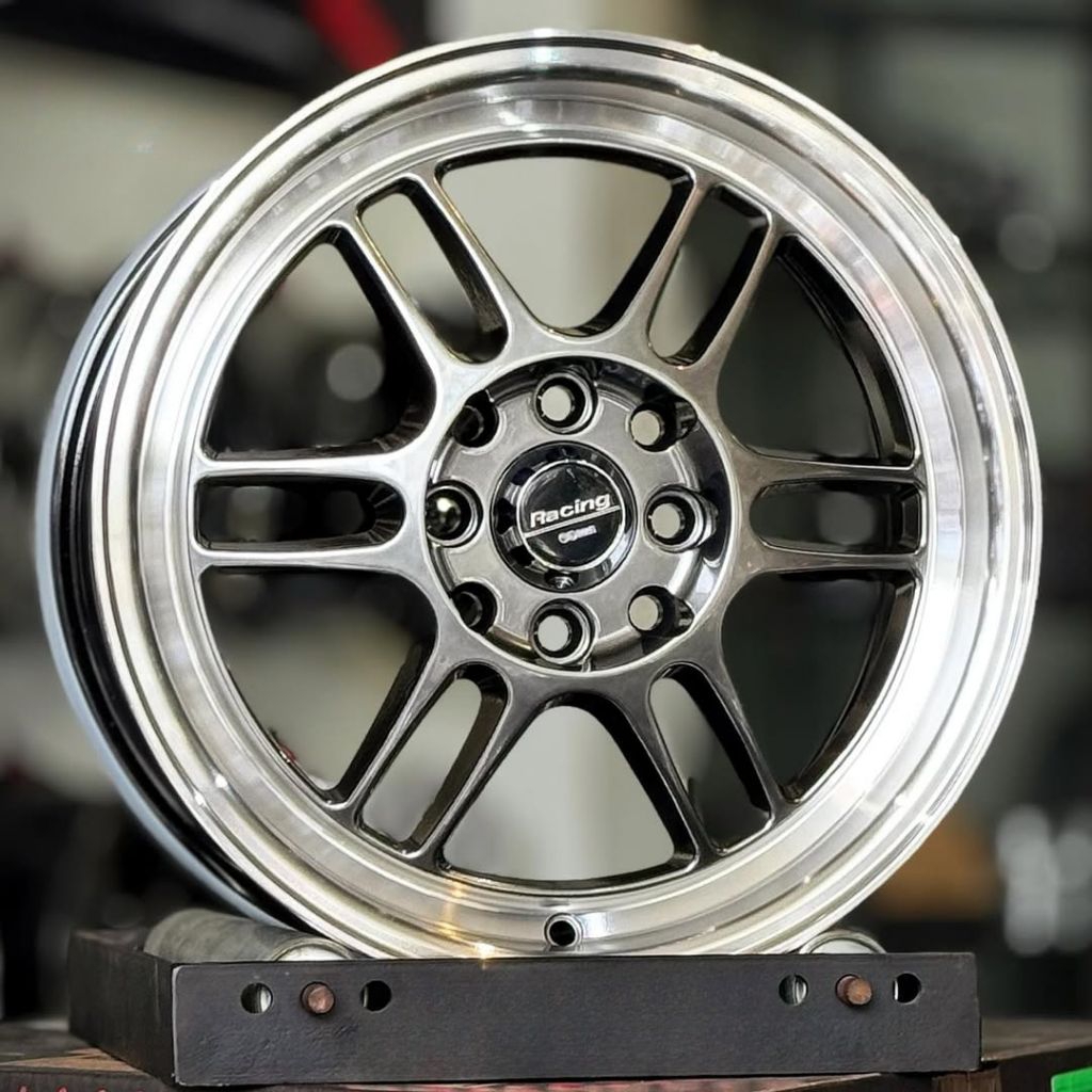 velg enkei rpf1 r15 lebar 6,5 velg racing ring 15 Avanza Xenia Livina velg mobil r15 Wuling binguo a