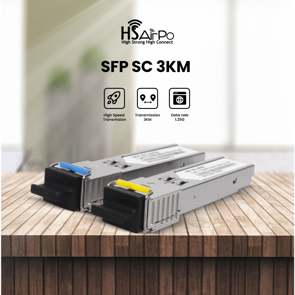 HSAirPo BIDI SFP - SM - SC 1.25G 3KM