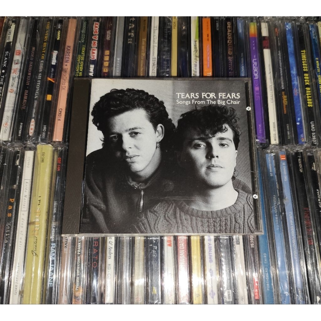 CD Tears For Fears - Songs from the Big Chair Hits Singles Mothers Talk, Shout, verybody Wants to Ru