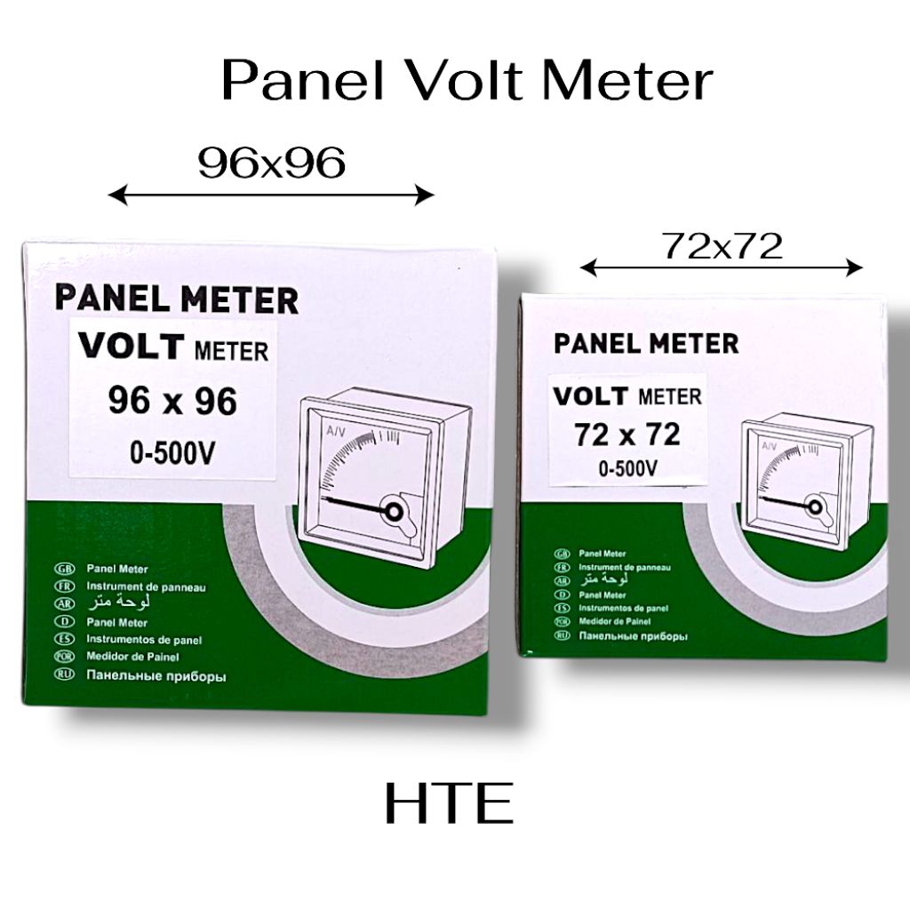 Panel Volt meter Inatec 72x72