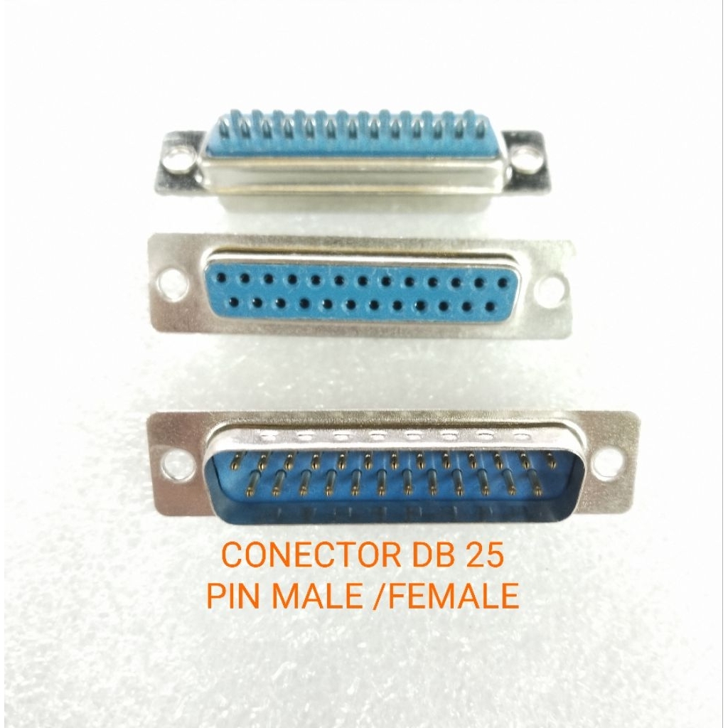 CONECTOR DB 25 PIN MALE/FEMALE