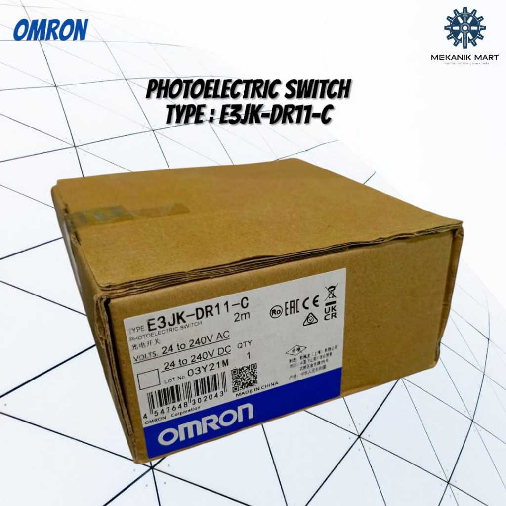 OMRON PHOTOELECTRIC SWITCH E3JK-DR11-C