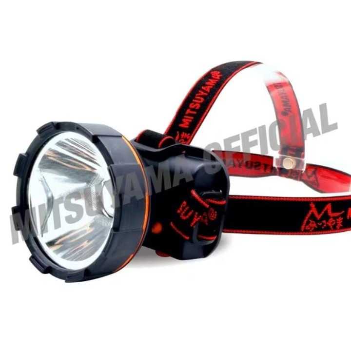 Senter Kepala Led Charger Mitsuyama MS-147P/MS-147K water resistant