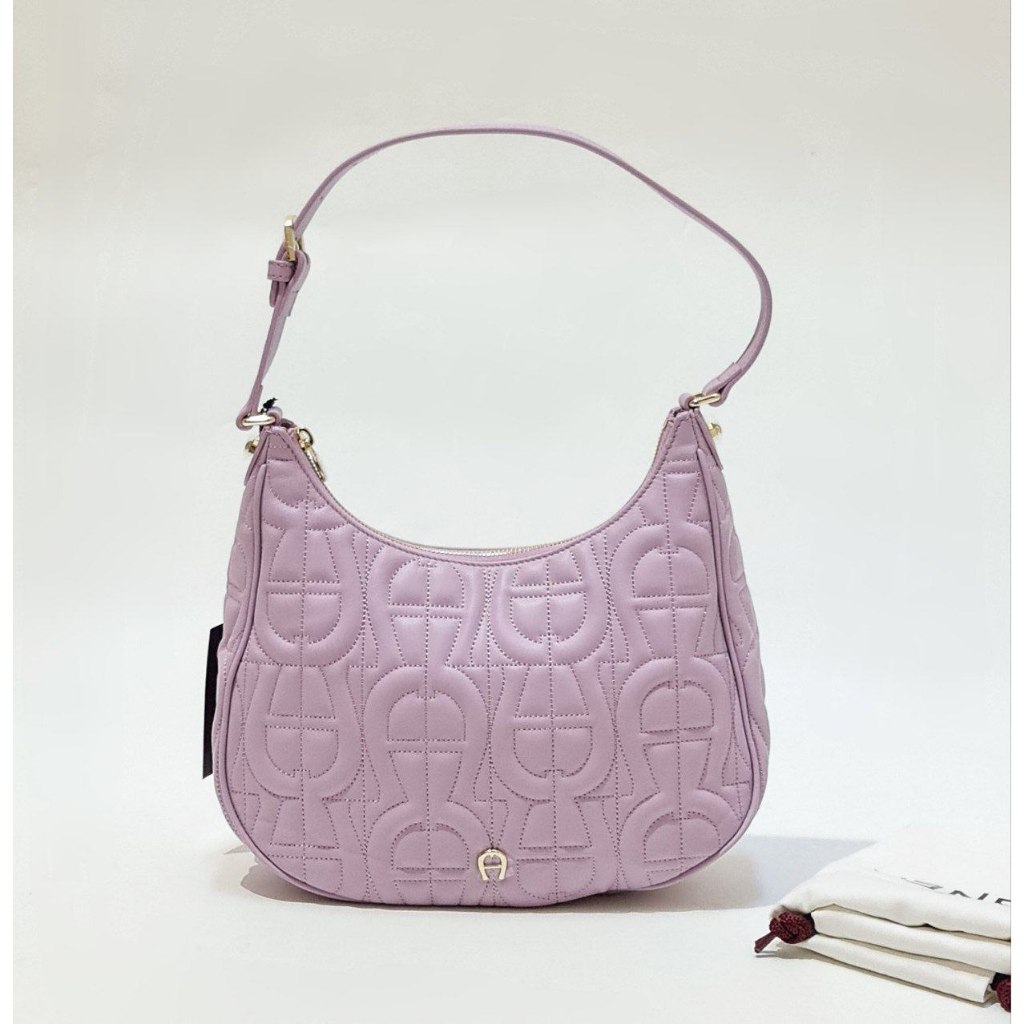 Aigner Diadora M Hobo Shoulder Bag