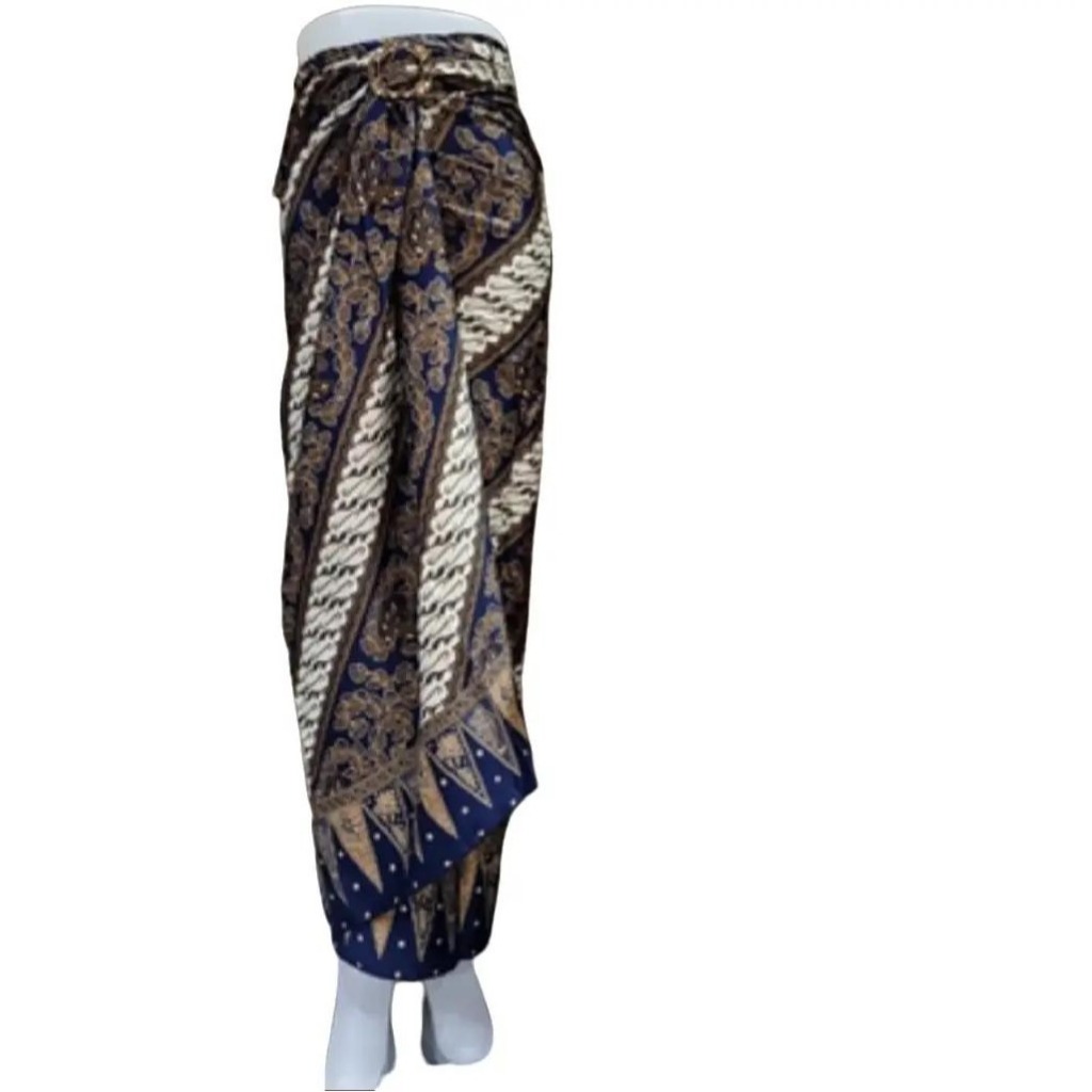 Rok Batik Wanita Kain Lilit Bahan Semi Sutra Silky Motif 28