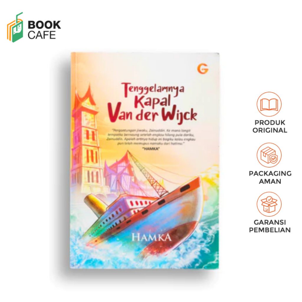 Buku Novel Fiksi Islami Karya Buya Hamka yang Sarat Pesan Moral - Tenggelamnya Kapal Van der Wijck