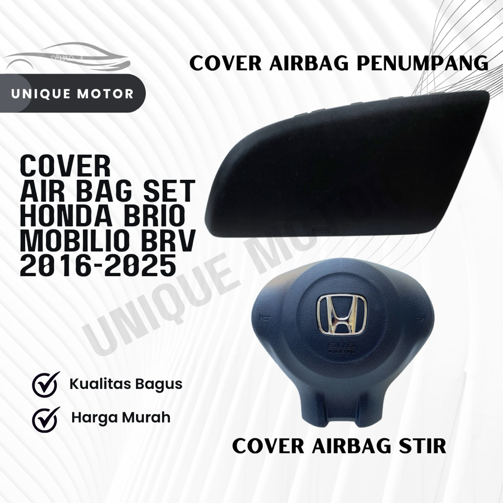 Cover Airbag Penumpang ORIGINAL LELANGAN BARU Honda Brio Mobilio BR-V 2016 2017 2018 2019 2020 2021 