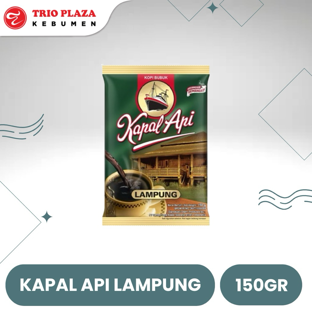 KAPAL API KOPI LAMPUNG 150 GRAM