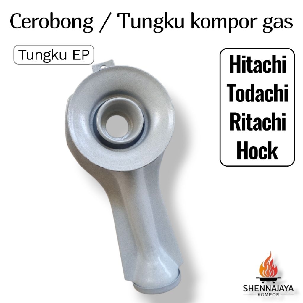 PLAT TEBAL Cerobong Tungku (EP) Cerobong kompor Gas Tangkai Hitachi Ritachi TODACHI TDC Hock
