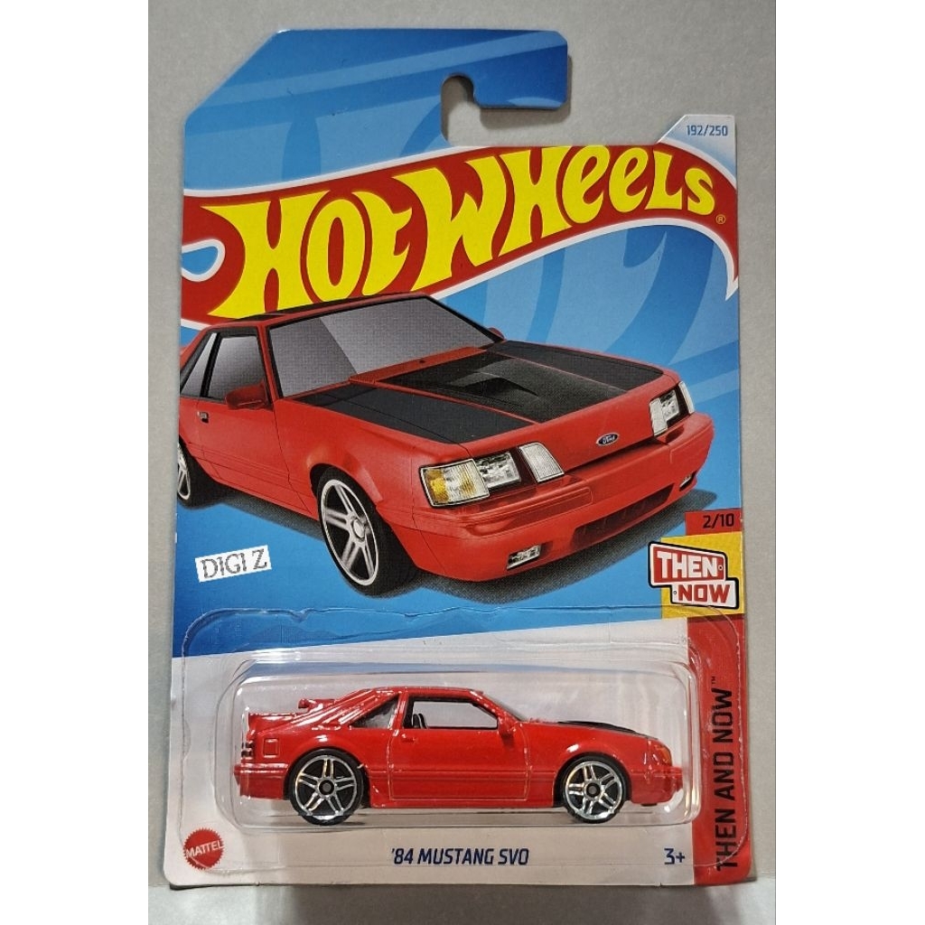 84 Mustang SVO Hot Wheels