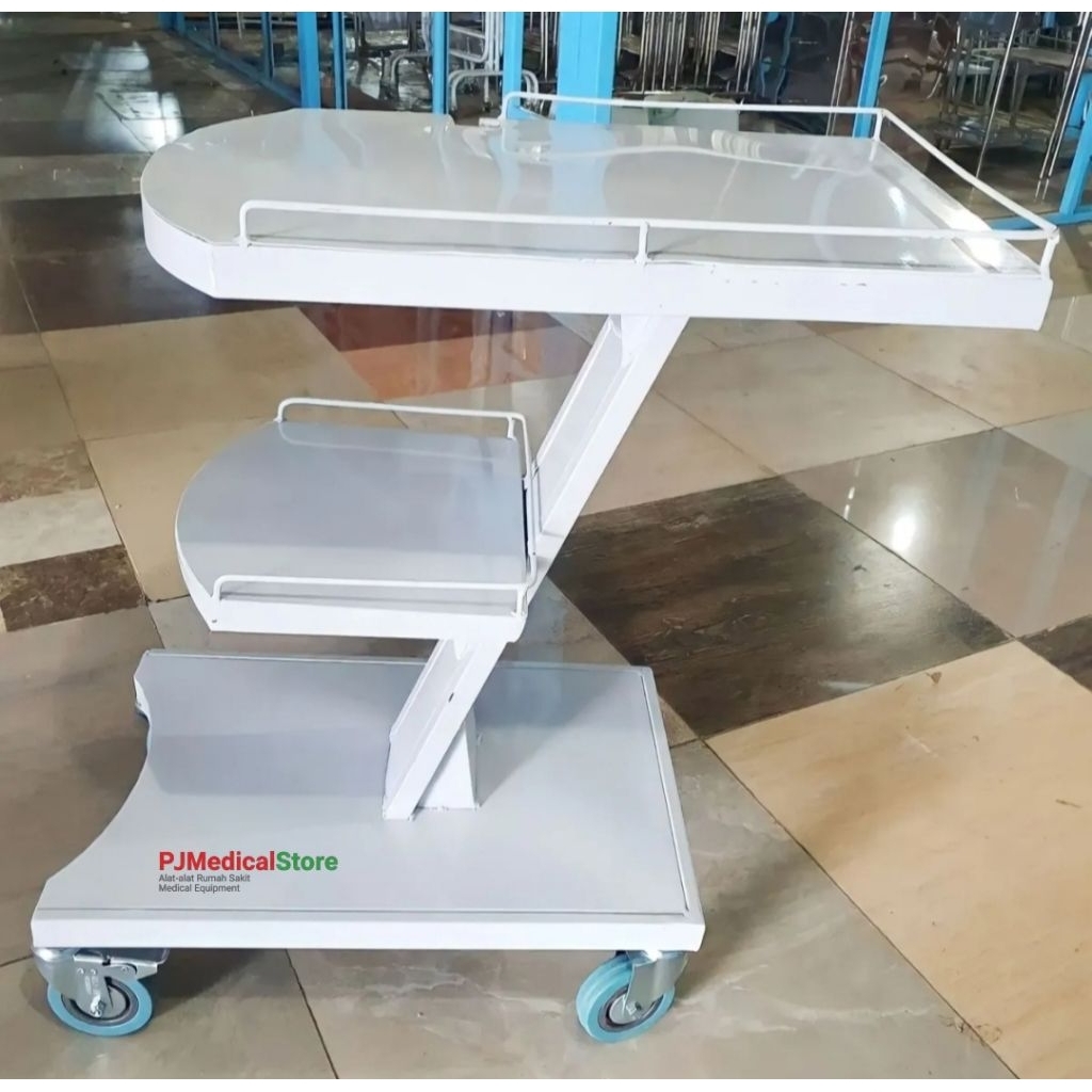 Trolley USG Alat Medis / Troley USG Plus Dengan RODA