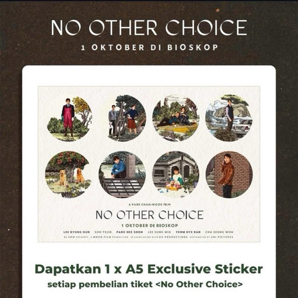 Official No Other Choice Sticker, Cinepolis