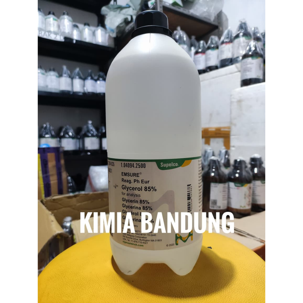 GLYCEROL / GLISEROL C3H8O3 FOR ANALISIS MERCK 104094 - 2,5L ORIGINAL