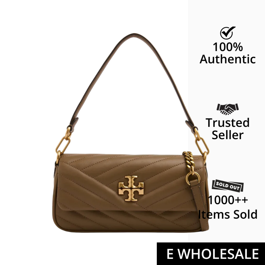 Tory Burch Kira Chevron Small Flap Shoulder Bag Sandpiper