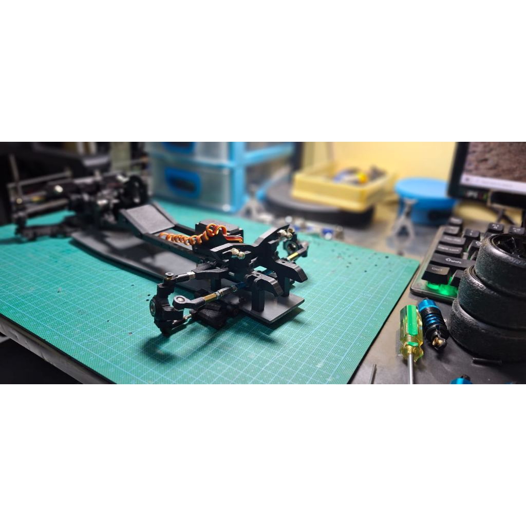 Kit RWD RC Drift 3d print PETG AipRc V1 Bisa Custom suka2