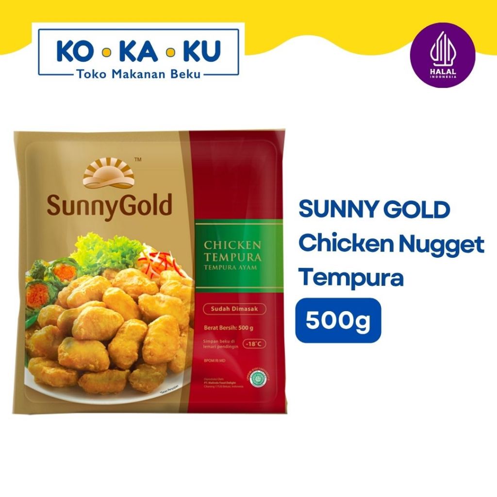 Sunny Gold Chicken Nugget Tempura 500g - Nugget McD