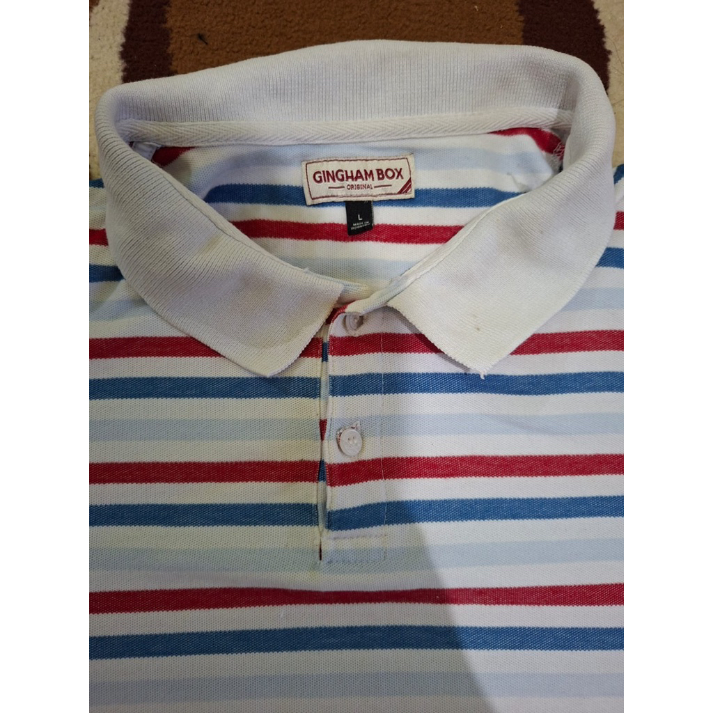 Polo shirt Gingham boxMens Original