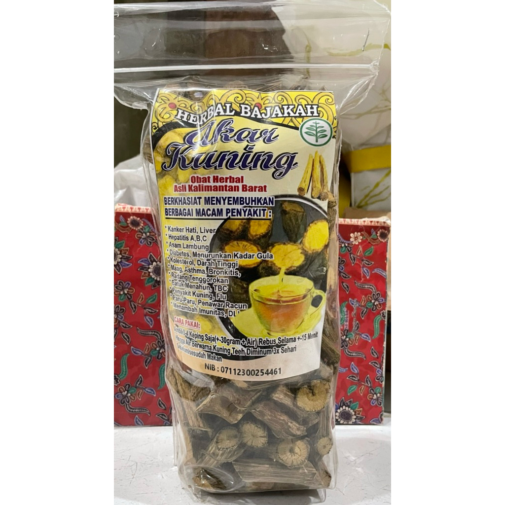 HERBAL BAJAKAH AKAR KUNING / BAJAKAH AKAR KUNING