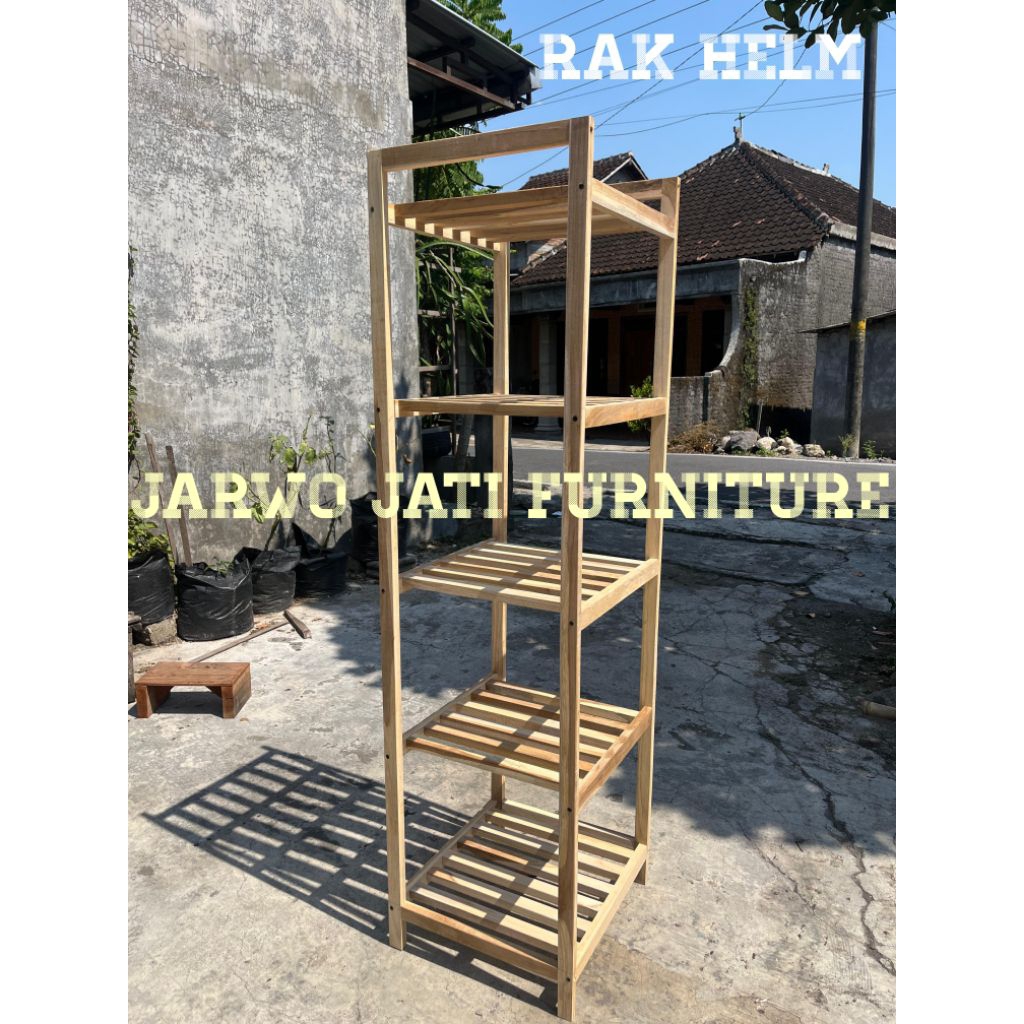 Rak Helm/rak dapur/rak serbaguna 5 susun