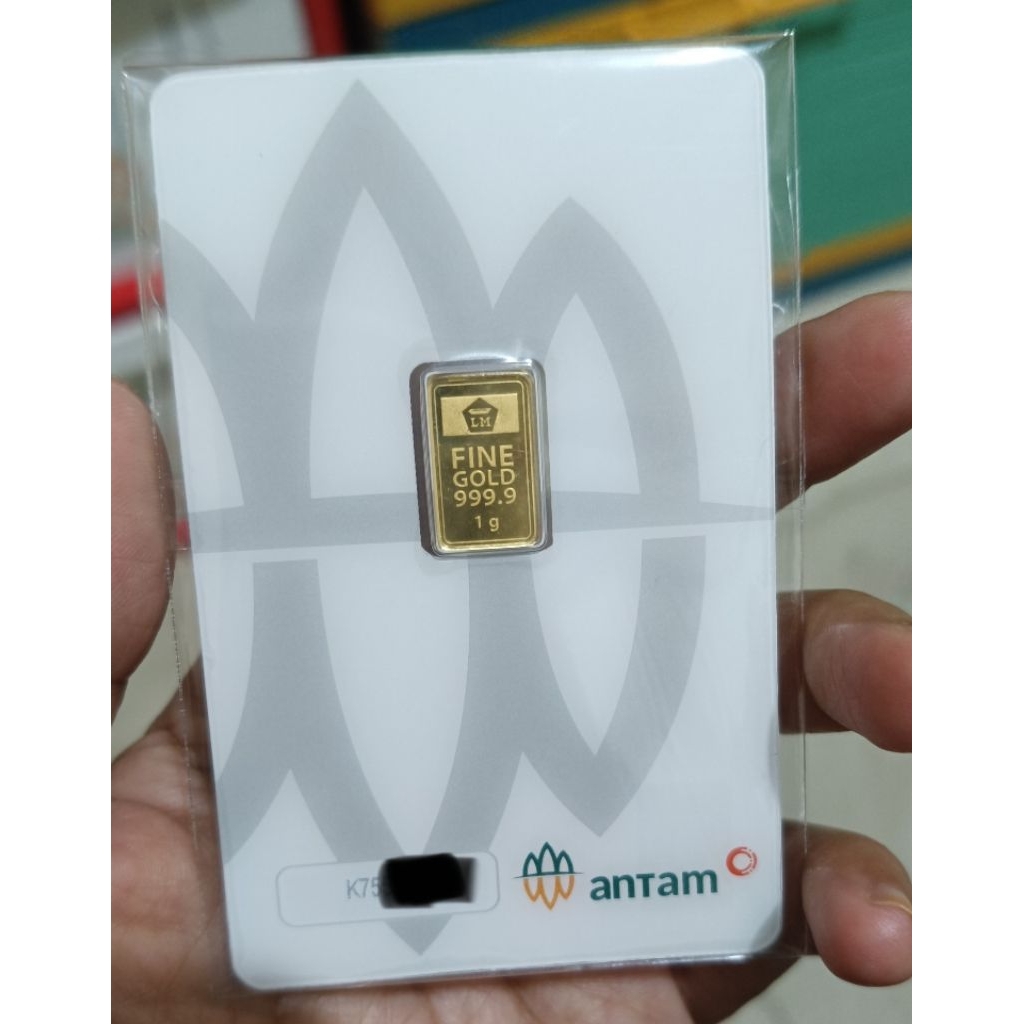 1 gram emas Antam RM 24 Karat Tahun 2025