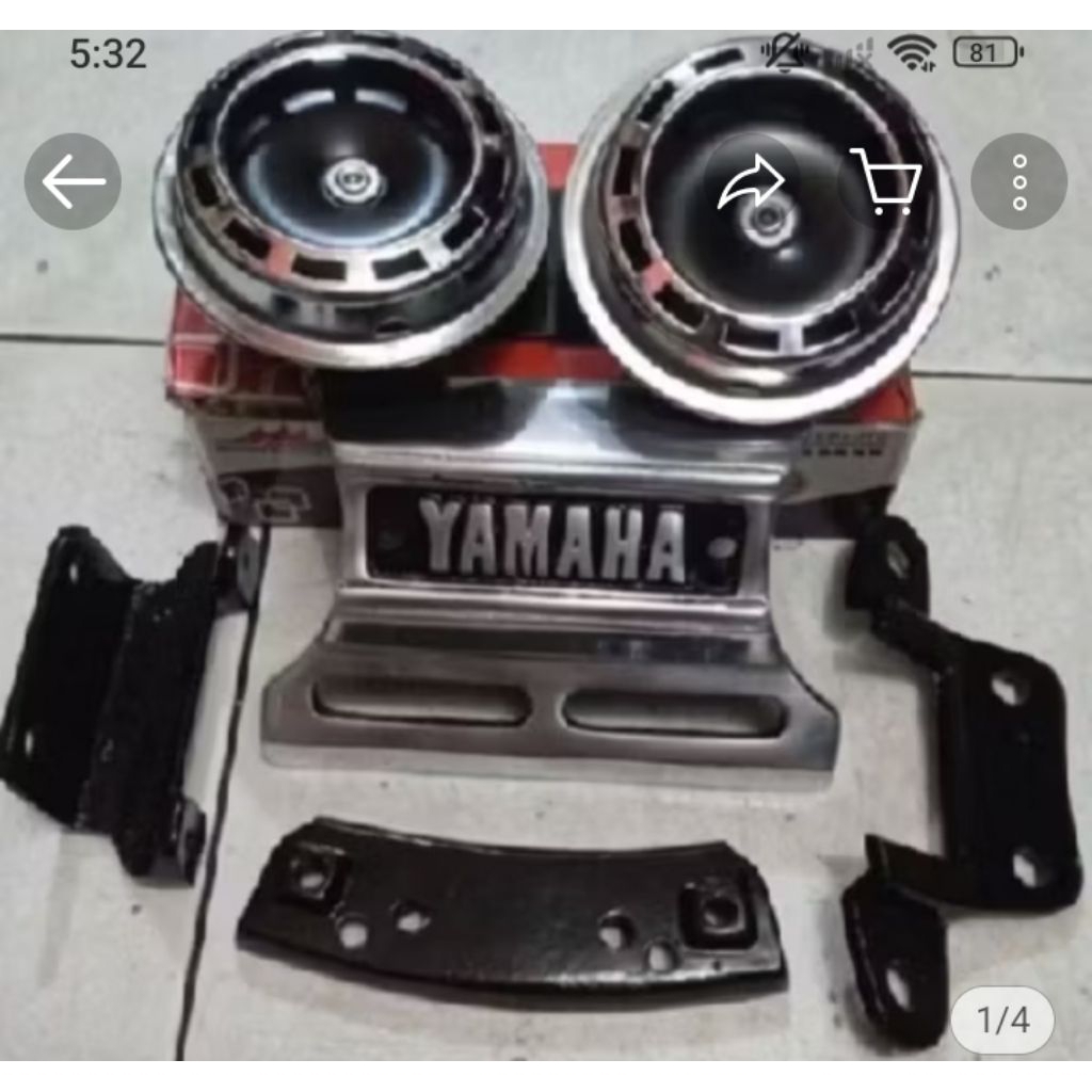 KLAKSON RX KING COBRA RXK RX KING NEW PLUS BREKET KLAKSON RX KING COBRA