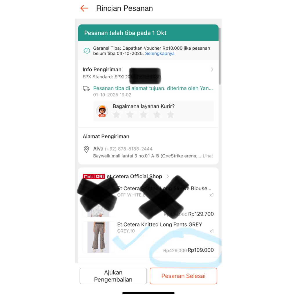 Celana et cetera original