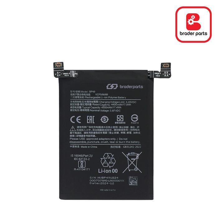 BraderParts Baterai Battery Batre untuk model Xmi Pco F4 5G | K40S BP49